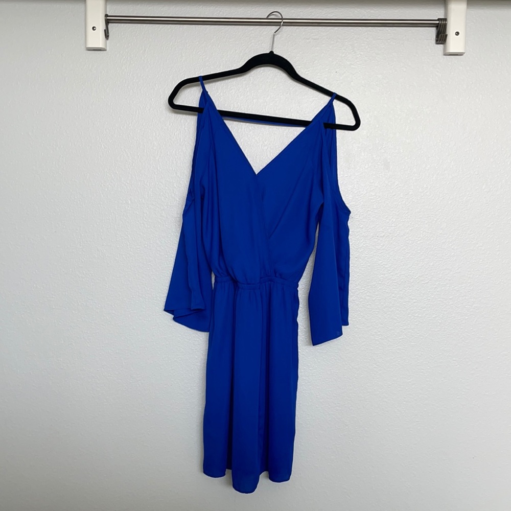 Women’s royal blue dress
